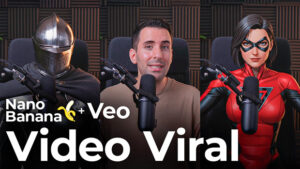 Crea un Vídeo Viral Usando la IA de Google (Nano Banana y Veo)